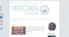 Desktop Screenshot of mykitchenintherockies.com