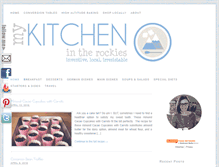 Tablet Screenshot of mykitchenintherockies.com